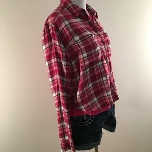 3 for $20 Sale: F21 Red and Pink Flannel Shirt